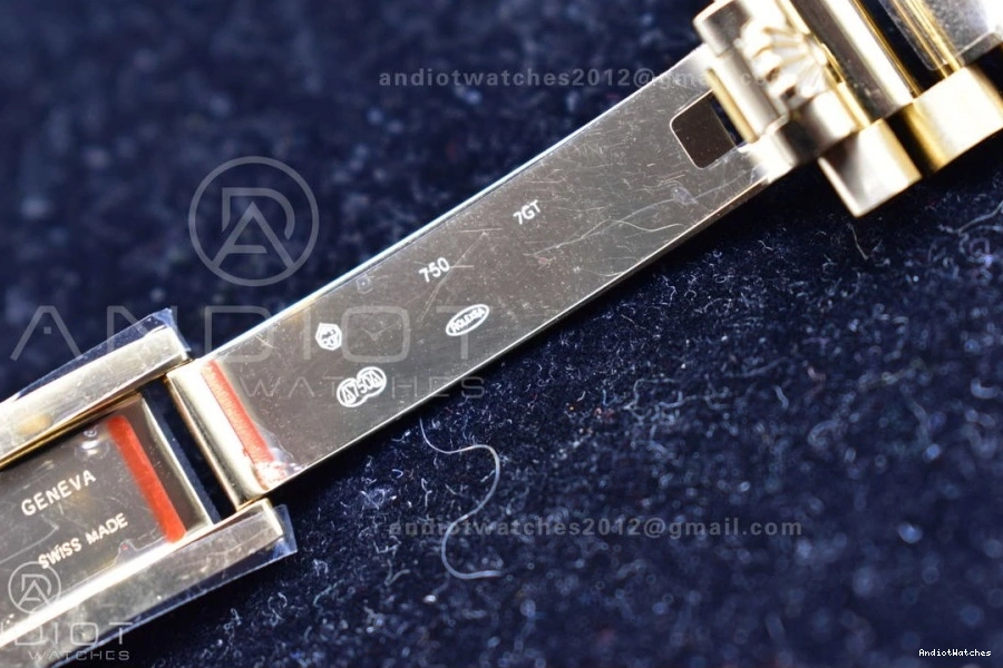 Version YG President 36 On 686 Best BPF V DayDate Unisex Bracelet A2836 0510